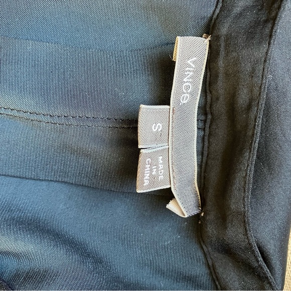 Vince Oversized Blue Long Sleeve Blouse size Small - Picture 6 of 9